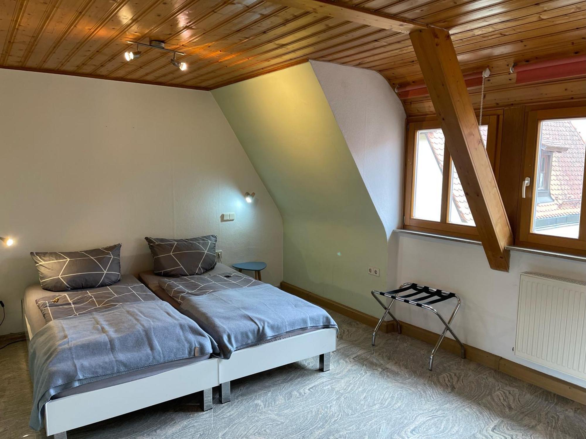 Ferienwohnungen Monteurzimmer Zur Silbernen Kanne Rothenburg ob der Tauber Eksteriør billede