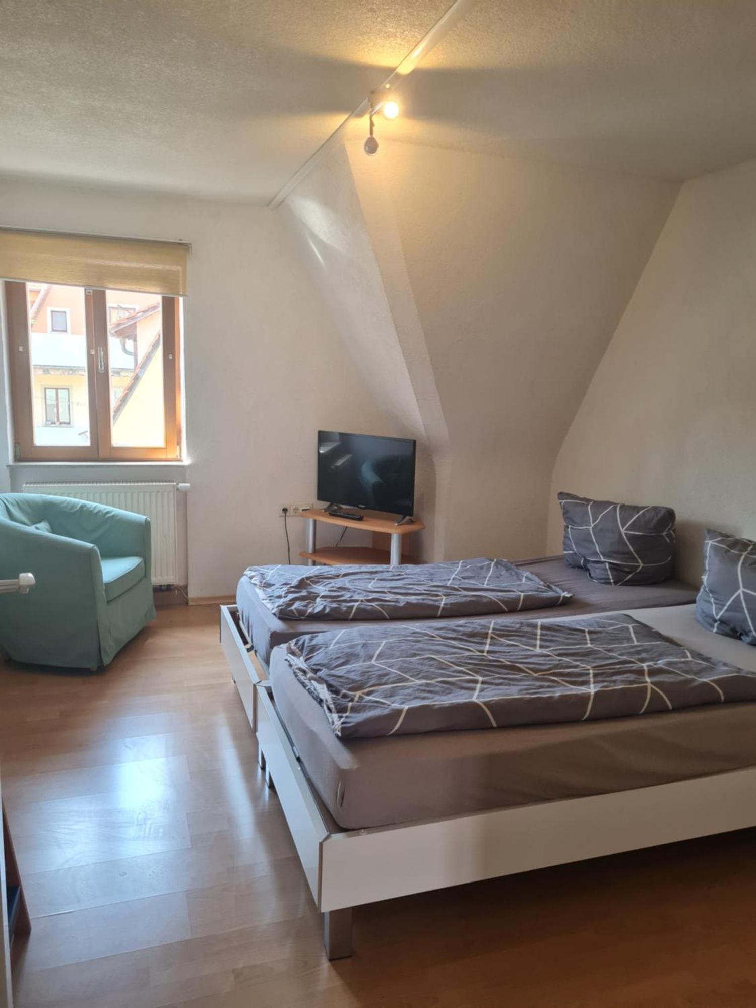 Ferienwohnungen Monteurzimmer Zur Silbernen Kanne Rothenburg ob der Tauber Eksteriør billede
